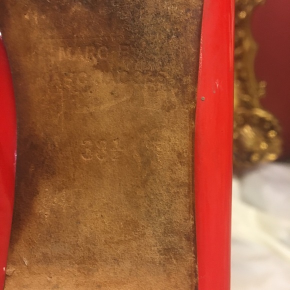 Marc marc Jacobs red patent leather vintage flats - Picture 7 of 8